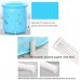 Bathtubs Freestanding Multifunctional Plastic tub to Increase The Fashion Folding Bucket Adult Bath Barrel (Color : Blue  Size : 80cm/31.5inch) - B07H7JHKPH